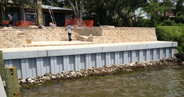 Seawall Construction Gibson - Charleston Dock Doctors LLC